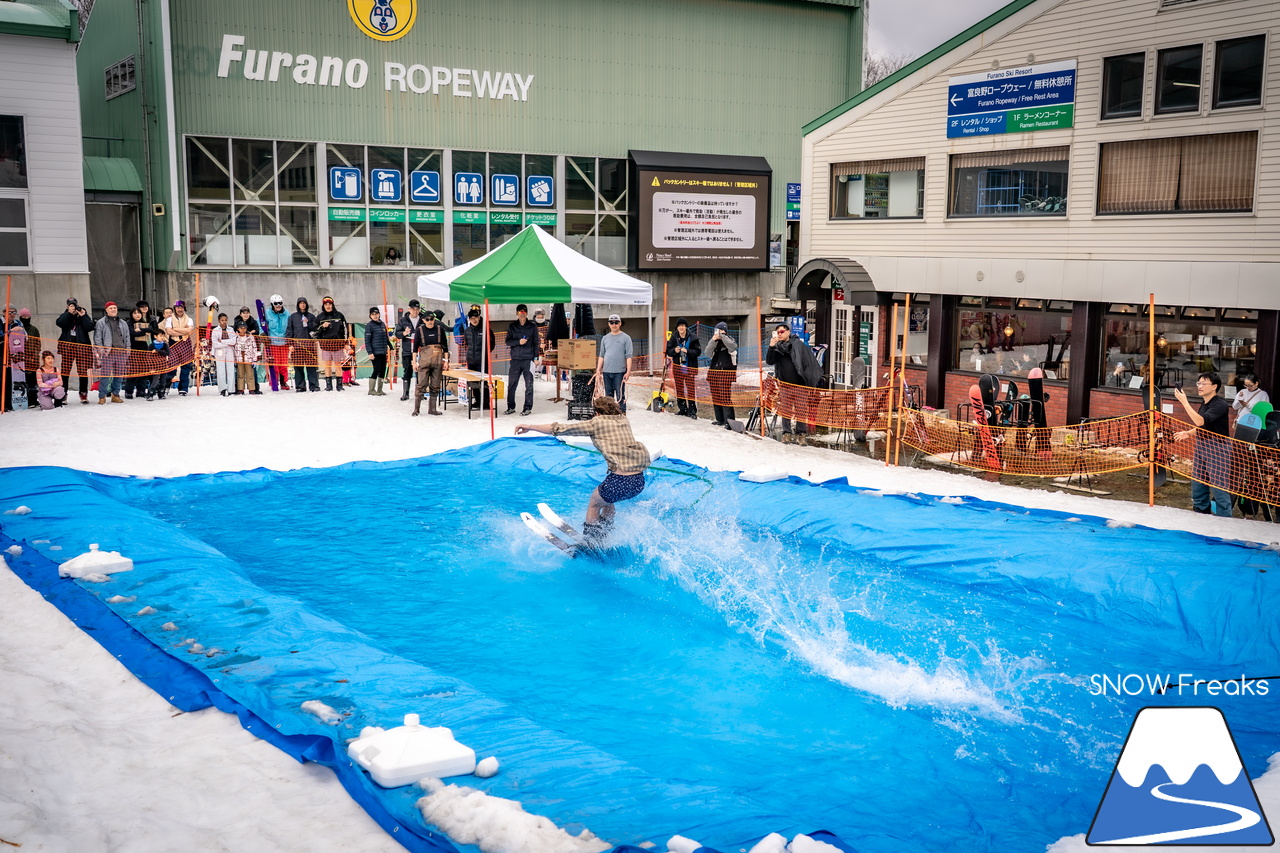 富良野スキー場｜いよいよインターナショナルなイベントに？！春シーズン恒例『第13回 Pond Skimming 池渡り』開催～♪
